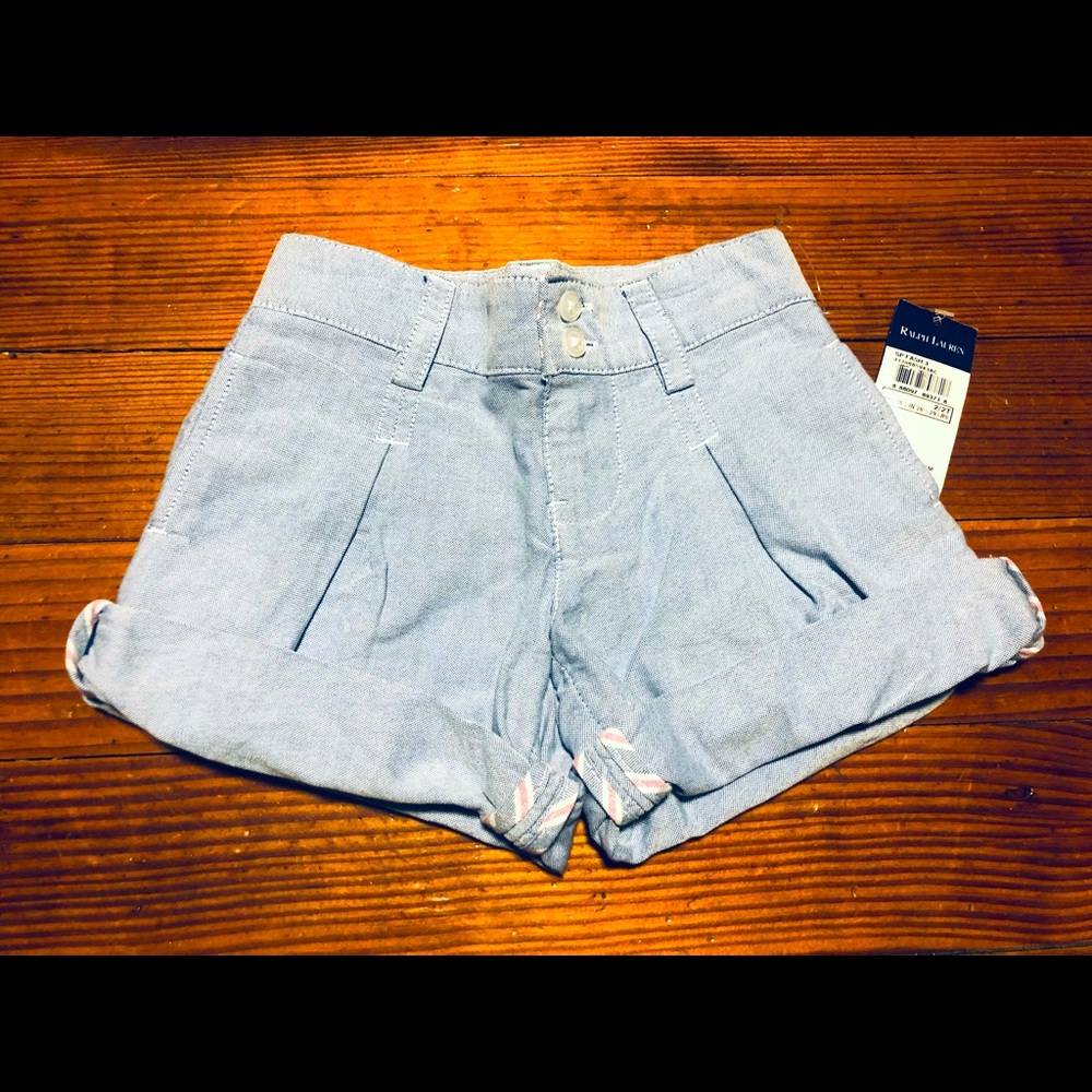 Ralph Lauren girls shorts size 2/2T NWT
